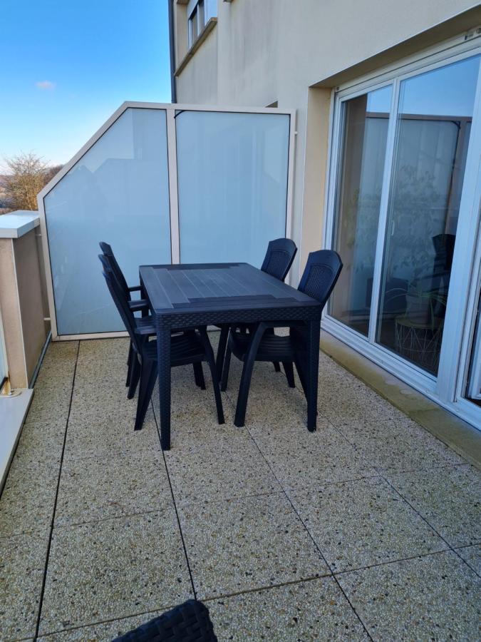 Le Panorama, Echappee Mer Dieppe & Parking Prive Apartment Rouxmesnil-Bouteilles Ngoại thất bức ảnh