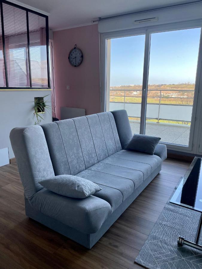 Le Panorama, Echappee Mer Dieppe & Parking Prive Apartment Rouxmesnil-Bouteilles Ngoại thất bức ảnh